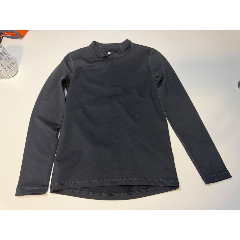 All In Motion Boys Black Thermal Compression Long Sleeve Shirt Size M 8
